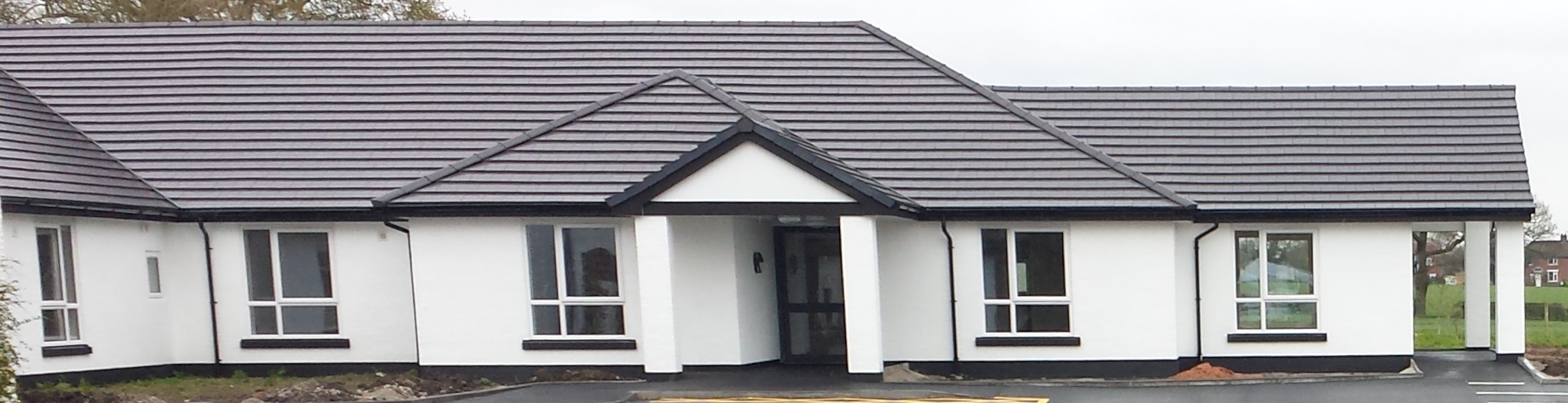 New tile roof to a bungalow in Greater Manchester.